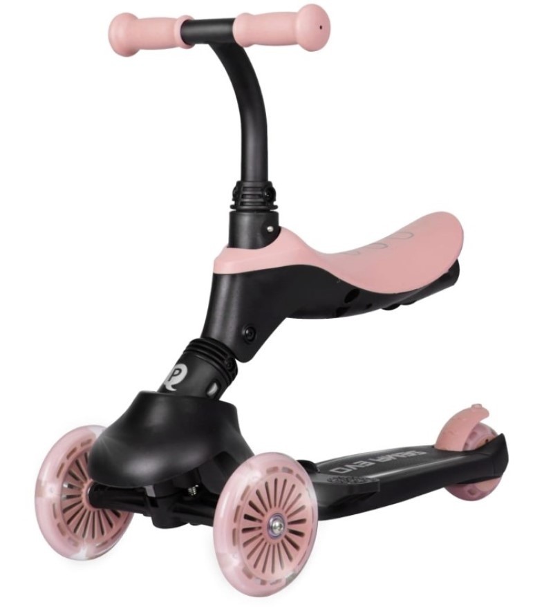 Самокат Qplay Sema Evo Coral Pink