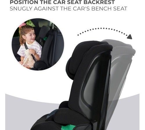 Детское автокресло Kinderkraft Safety Fix 2 I-Size Black (KCSAFI02BLK0000)