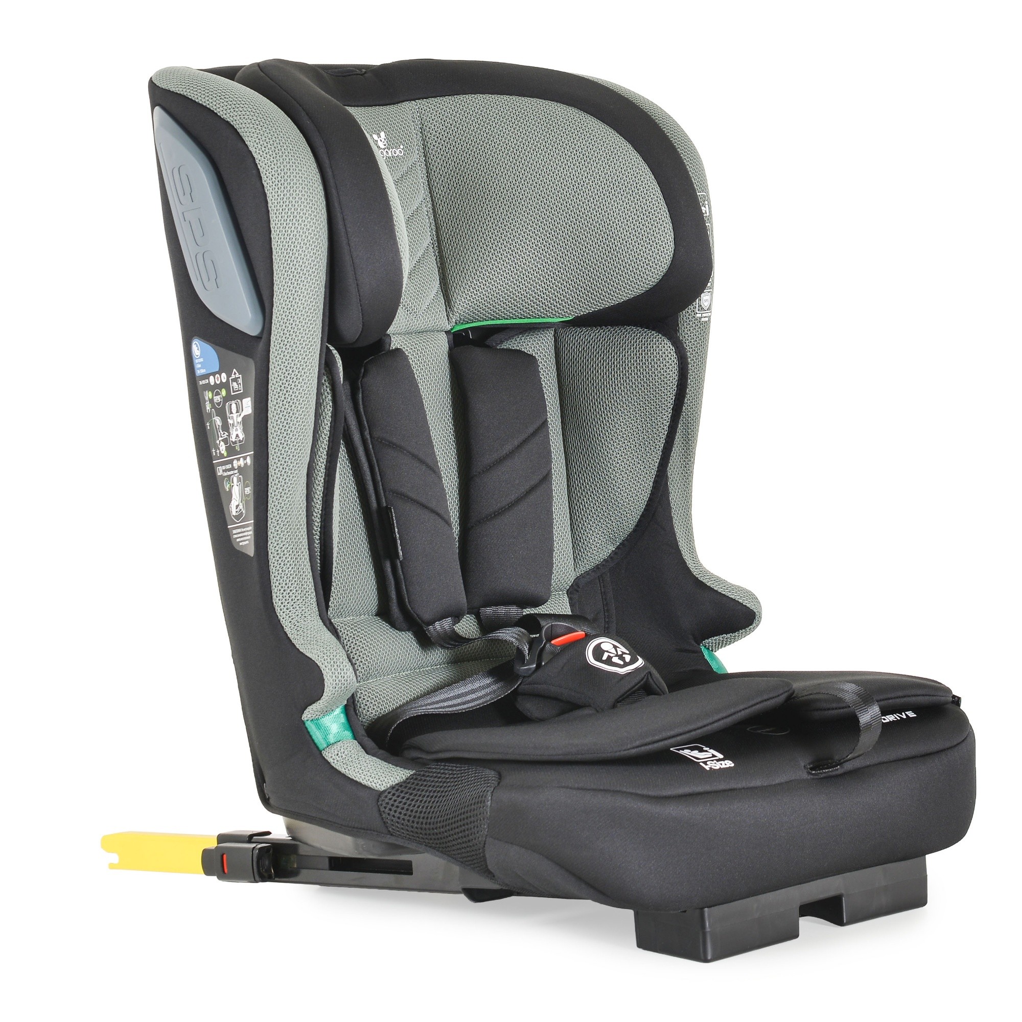 Детское автокресло Cangaroo iDrive Twill Green