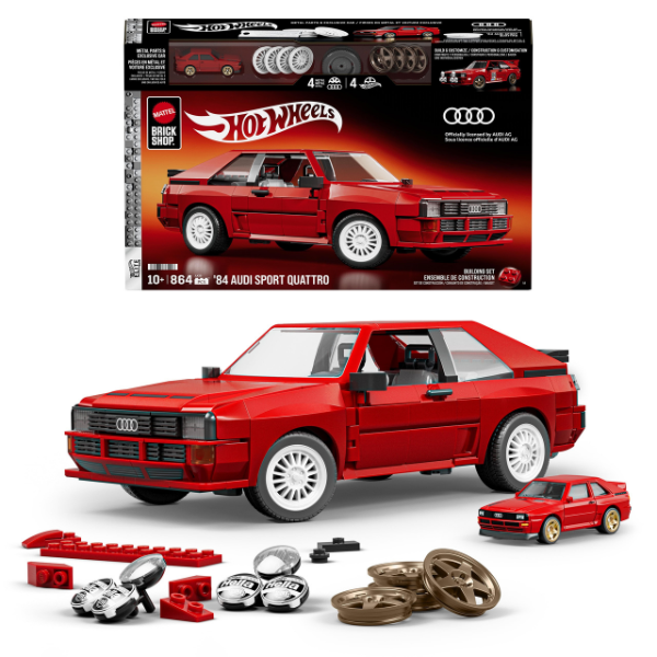 Конструктор Hot Wheels «84 Audi Sport quattro»