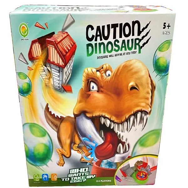 Настольная игра «Осторожно Динозавр» (co звукoм)