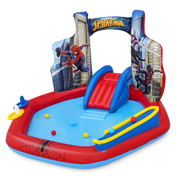 Bestway Надувной игровой центр «Человек паук», 211 x 206 x 127 см, 2+