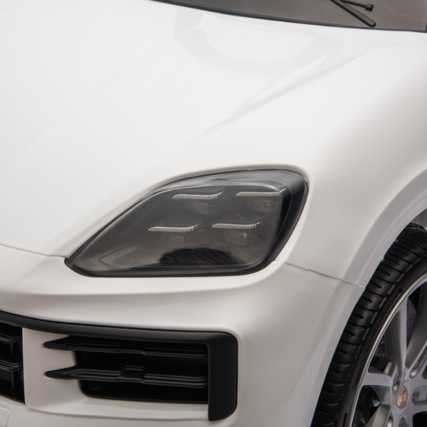 Машина Porsche Cayenne, Аккумулятор 12V7Ah, 2 мотора 25W, EVA колеса, кожаные сидения