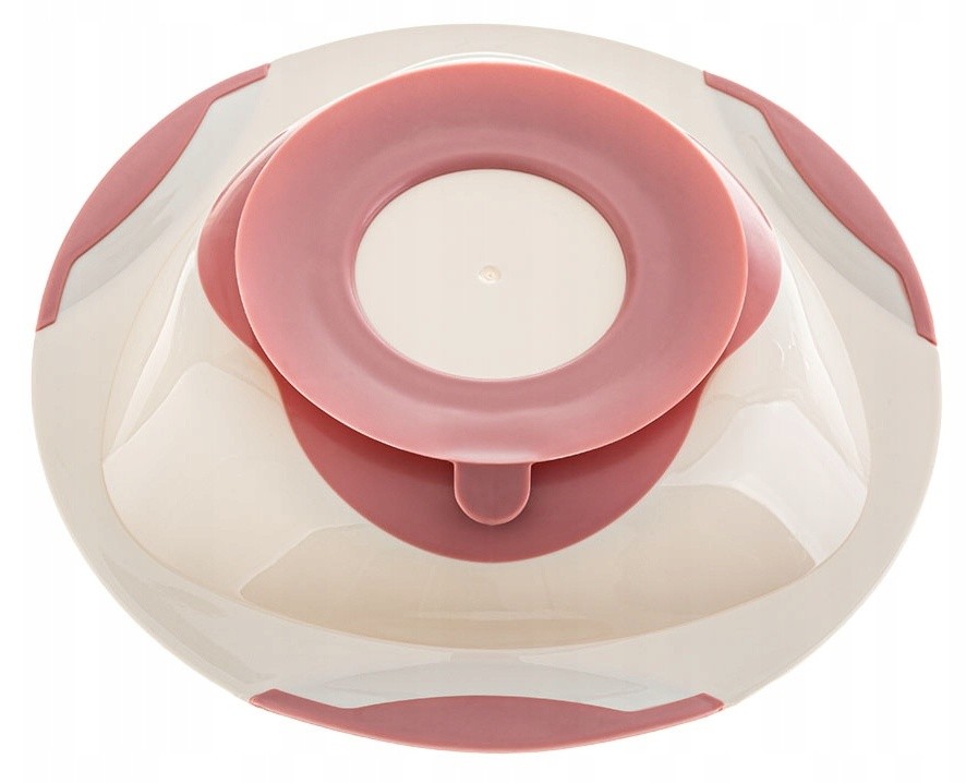 Тарелка на присоске Akuku A0525 Pink