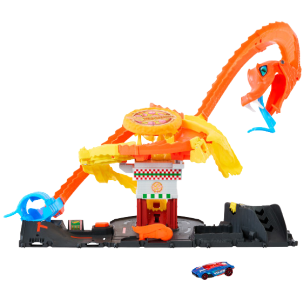 Hot Wheels Трек «Атака кобры на пиццерию»