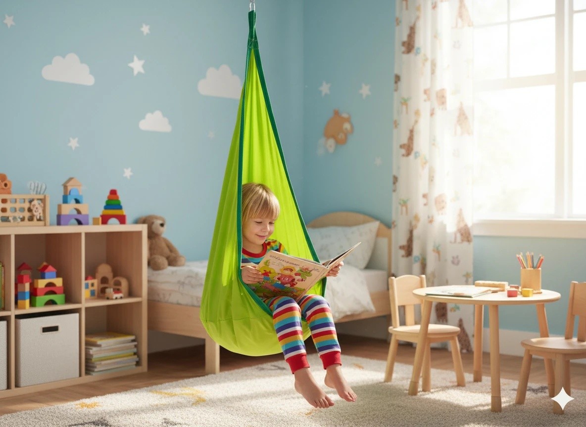 Подвесное кресло GardenLine HAM5271 Green