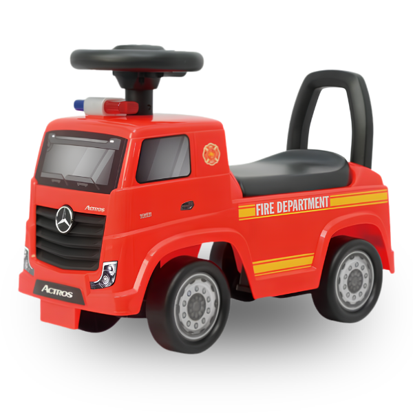 Детский толокар Mercedes-Benz ACTROS, с музыкальным рулем