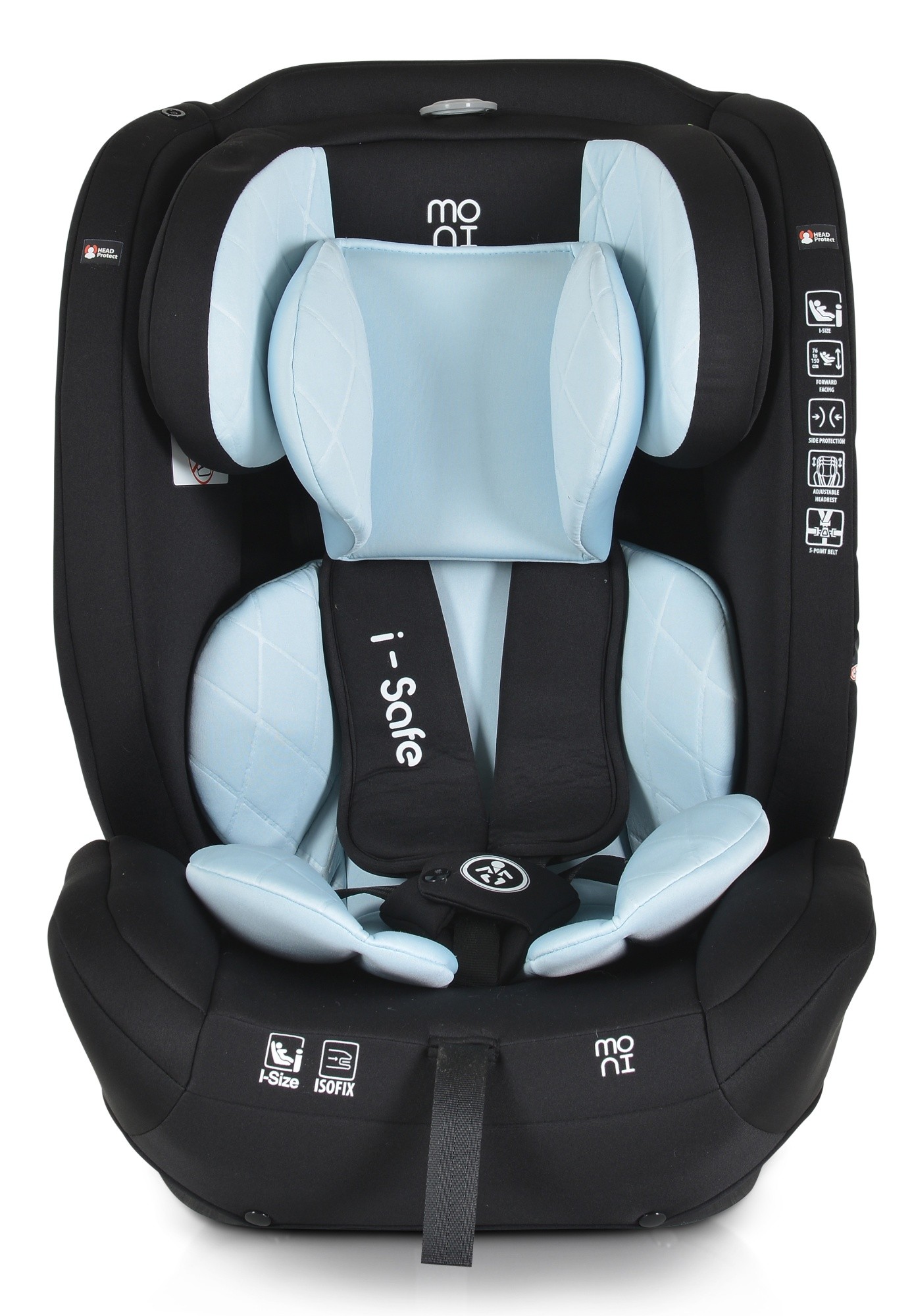 Детское автокресло Moni Isafe Blue
