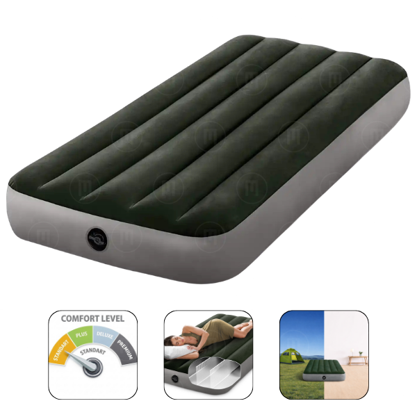 INTEX Матрас VELUR 76×191×25cm, DOWNY