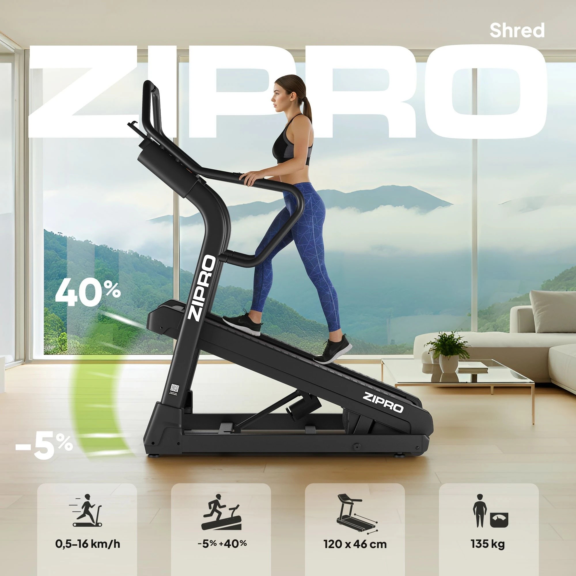 Беговая дорожка Zipro Shred