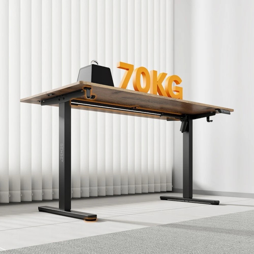 Письменный стол Sense7 Nojo Light 140x70 Dark Brown