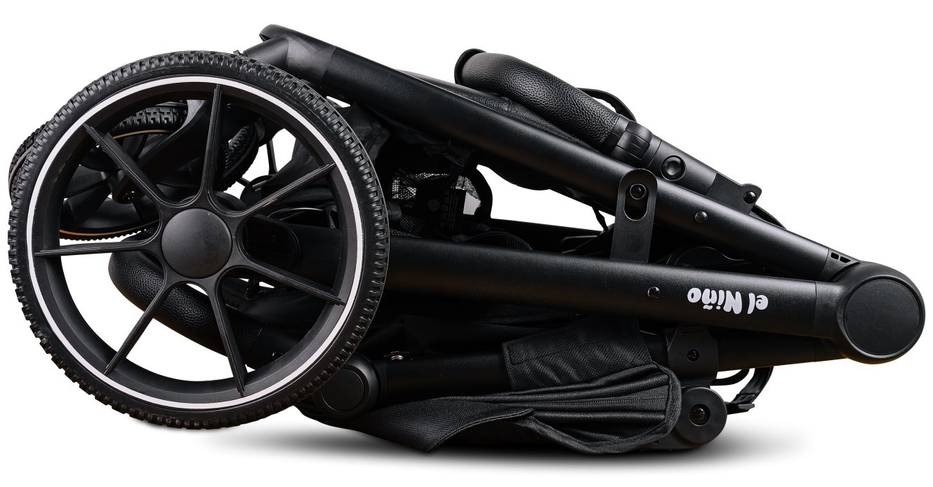 Коляска El Nino Carina Black