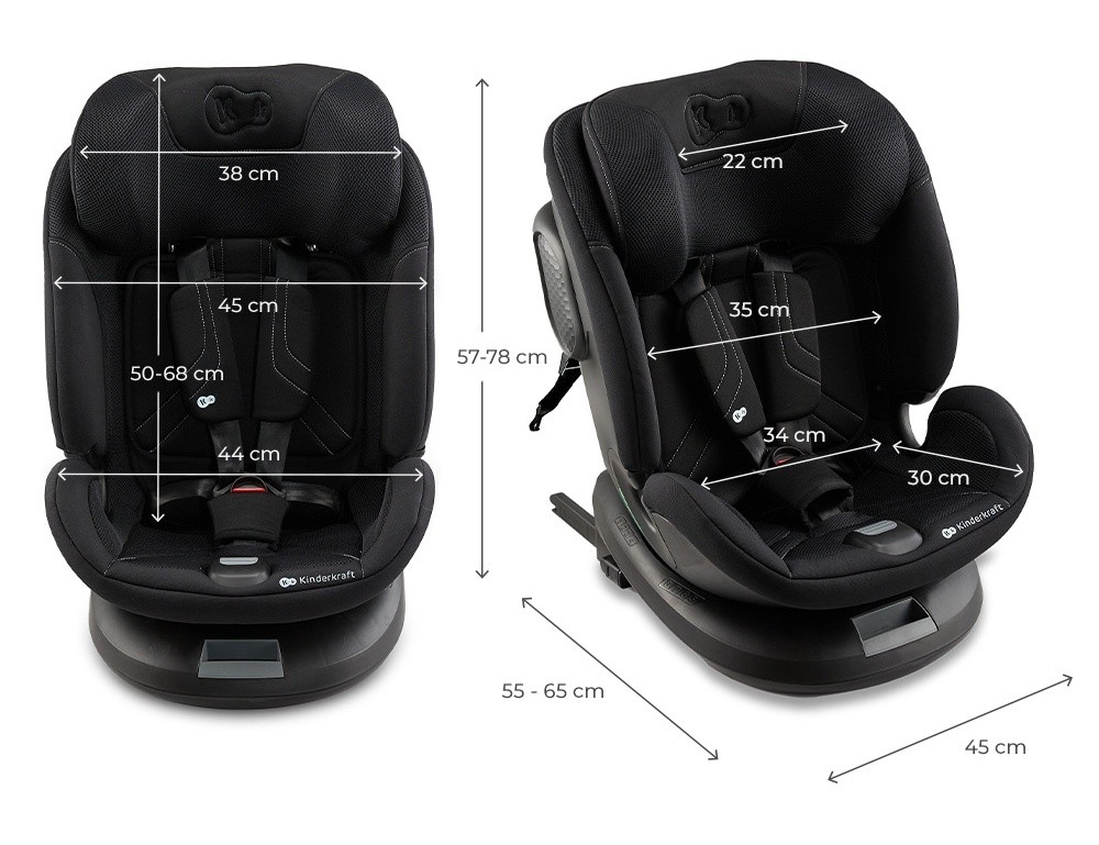 Детское автокресло Kinderkraft Xpedition 3 i-Size Black (KCXPED03BLK0000)