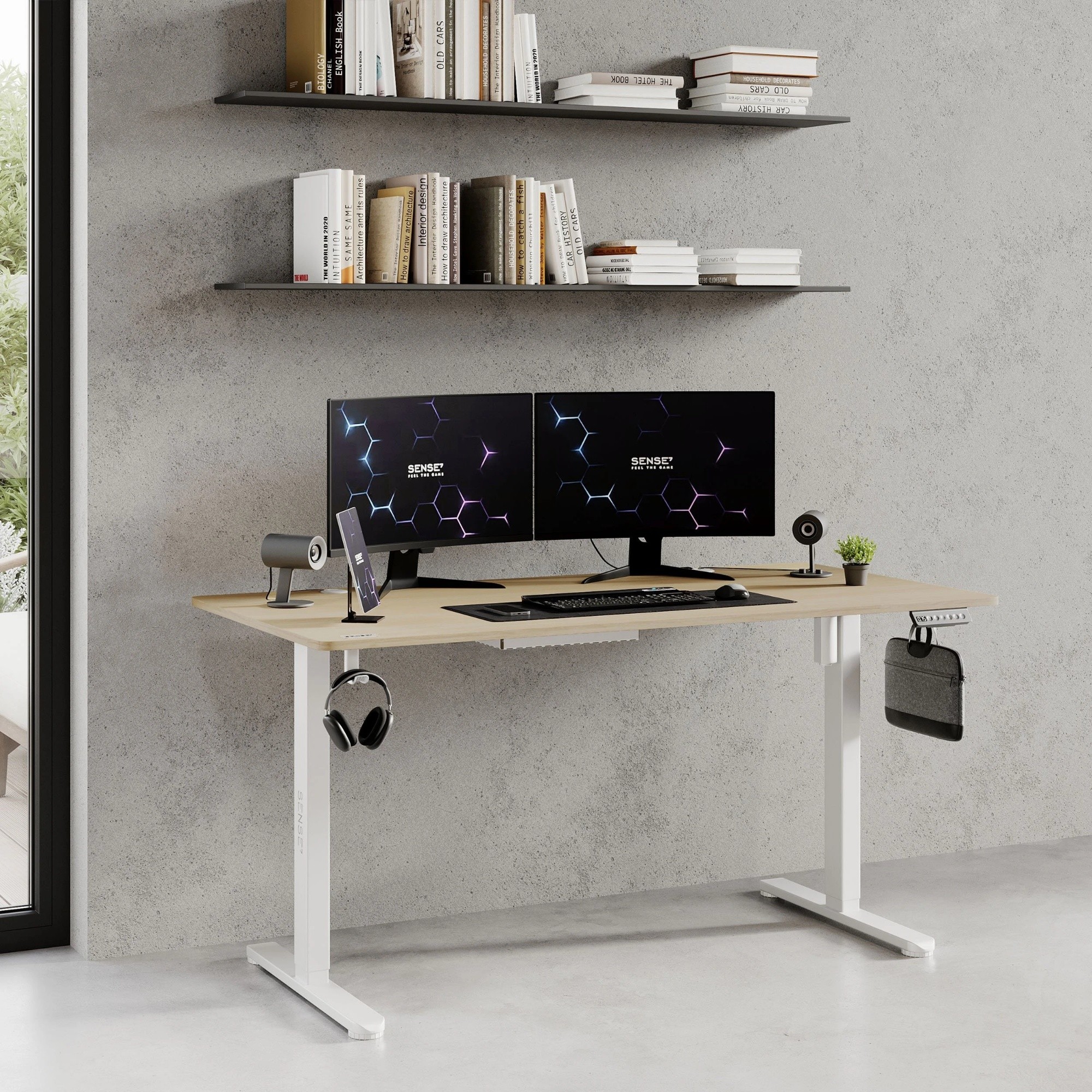 Письменный стол Sense7 Nojo 140x70 White Pine