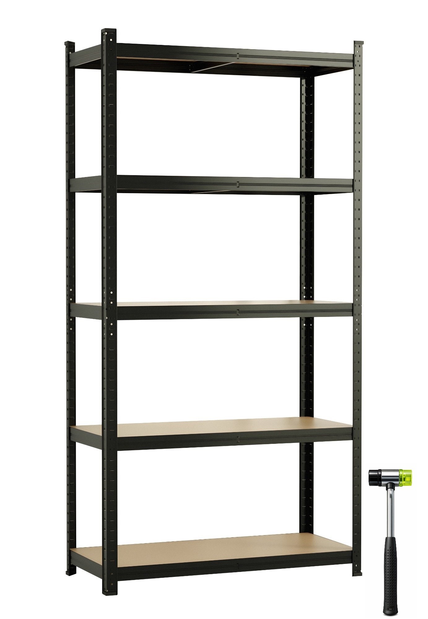 Стеллаж складской Xenos SmartLine 150x70x30cm Black