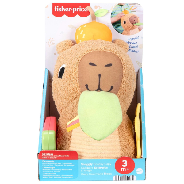 Плюшевая игрушка «Капибара» от Fisher-Price