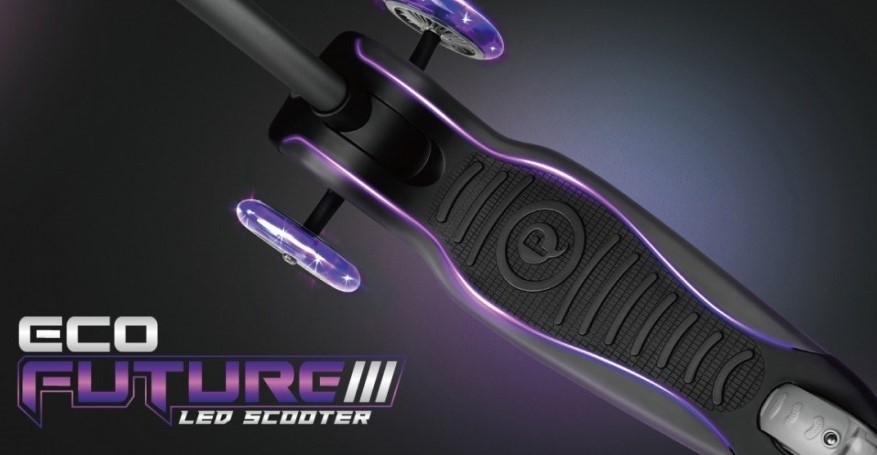 Самокат Qplay Future Eco Purple