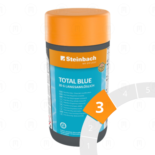 Мульти-функциональные таблетки «Total Blue», 50 шт. х 20 г, 1 кг