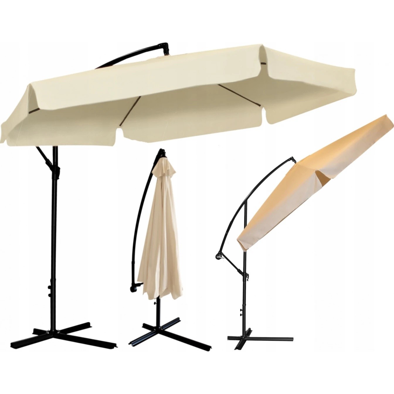 Зонт садовый GardenLine GAO2866 Beige