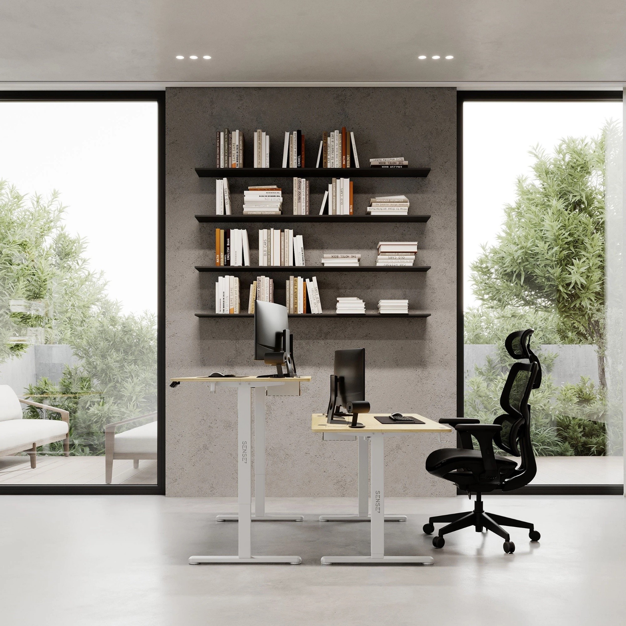 Письменный стол Sense7 Nojo 140x70 White Pine