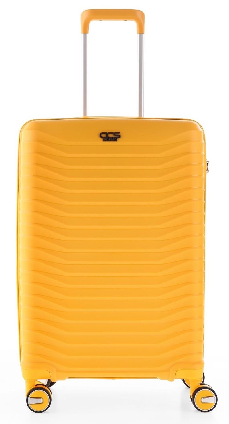 Чемодан CCS 5235 M Yellow