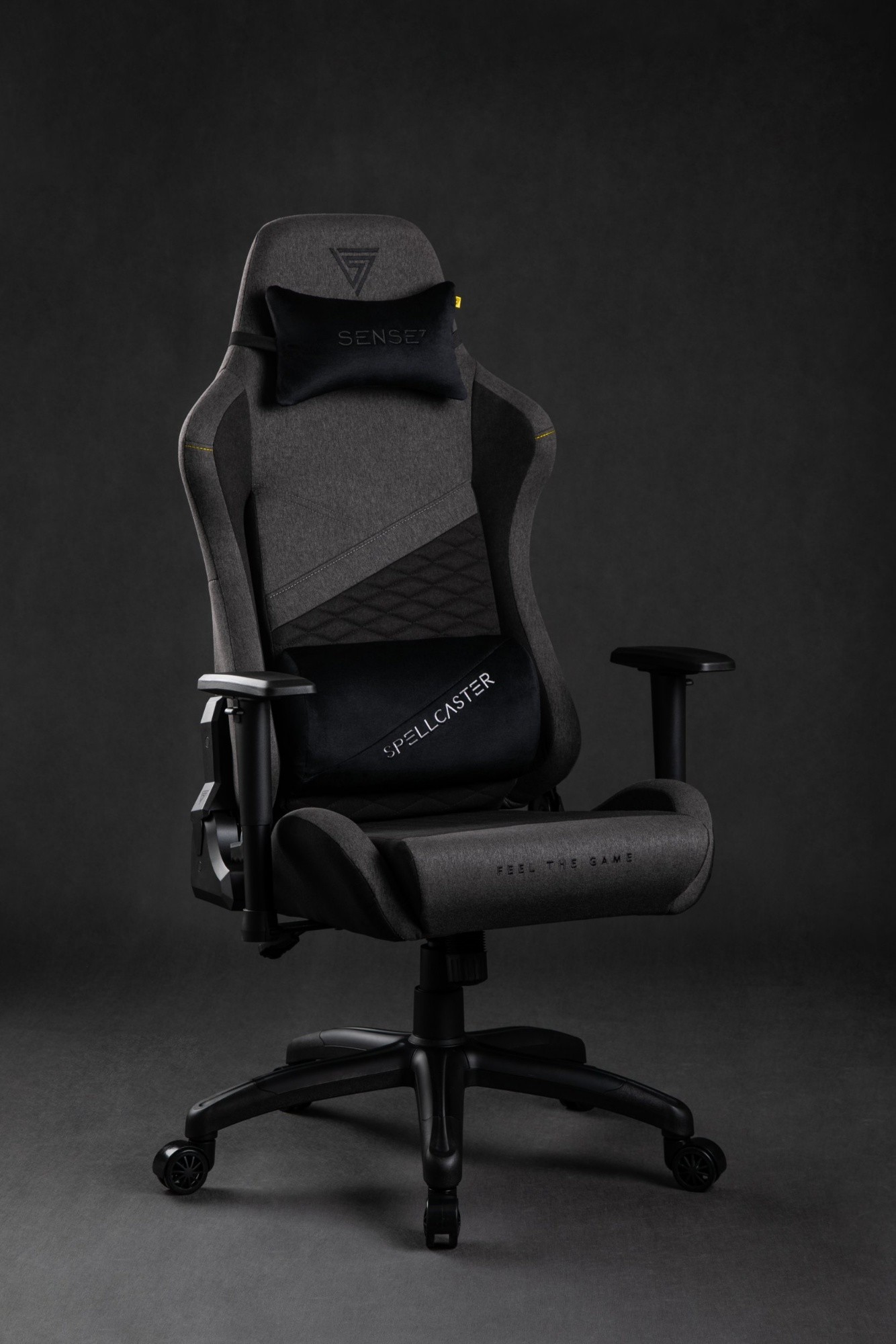 Геймерское кресло Sense7 Spellcaster Senshi Edition XL Fabric Gray