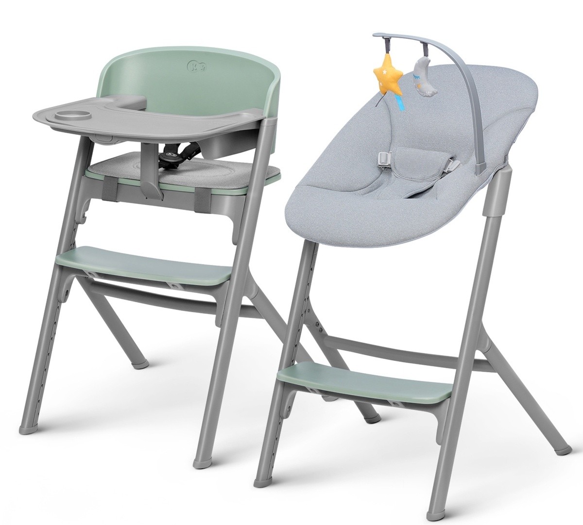 Стульчик для кормления Kinderkraft Livy Calmee Olive Green (KHLICA00GRE0000)