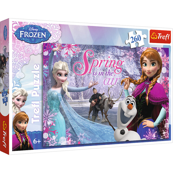 Пазл 260 элементов Любовь в замороженной стране (Frozen)