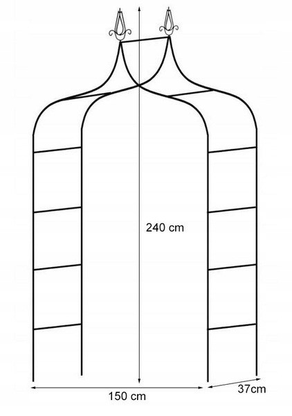 Арка для растений GardenLine PERG-N6078