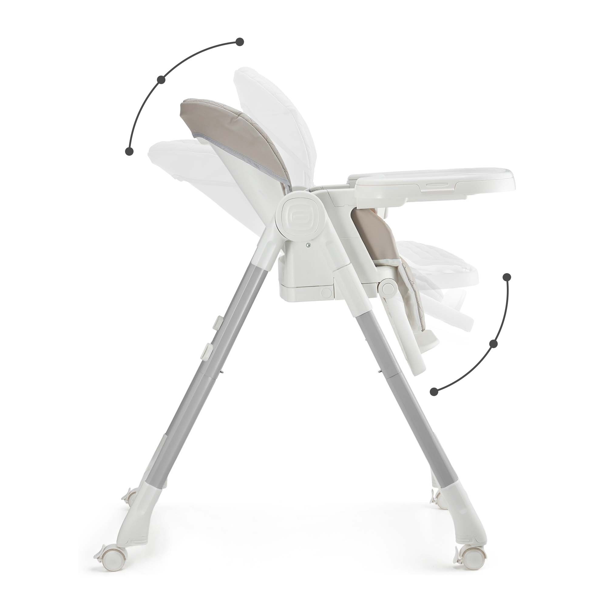 Стульчик для кормления Kinderkraft Tulo Beige (KHTULO00BEG0000)