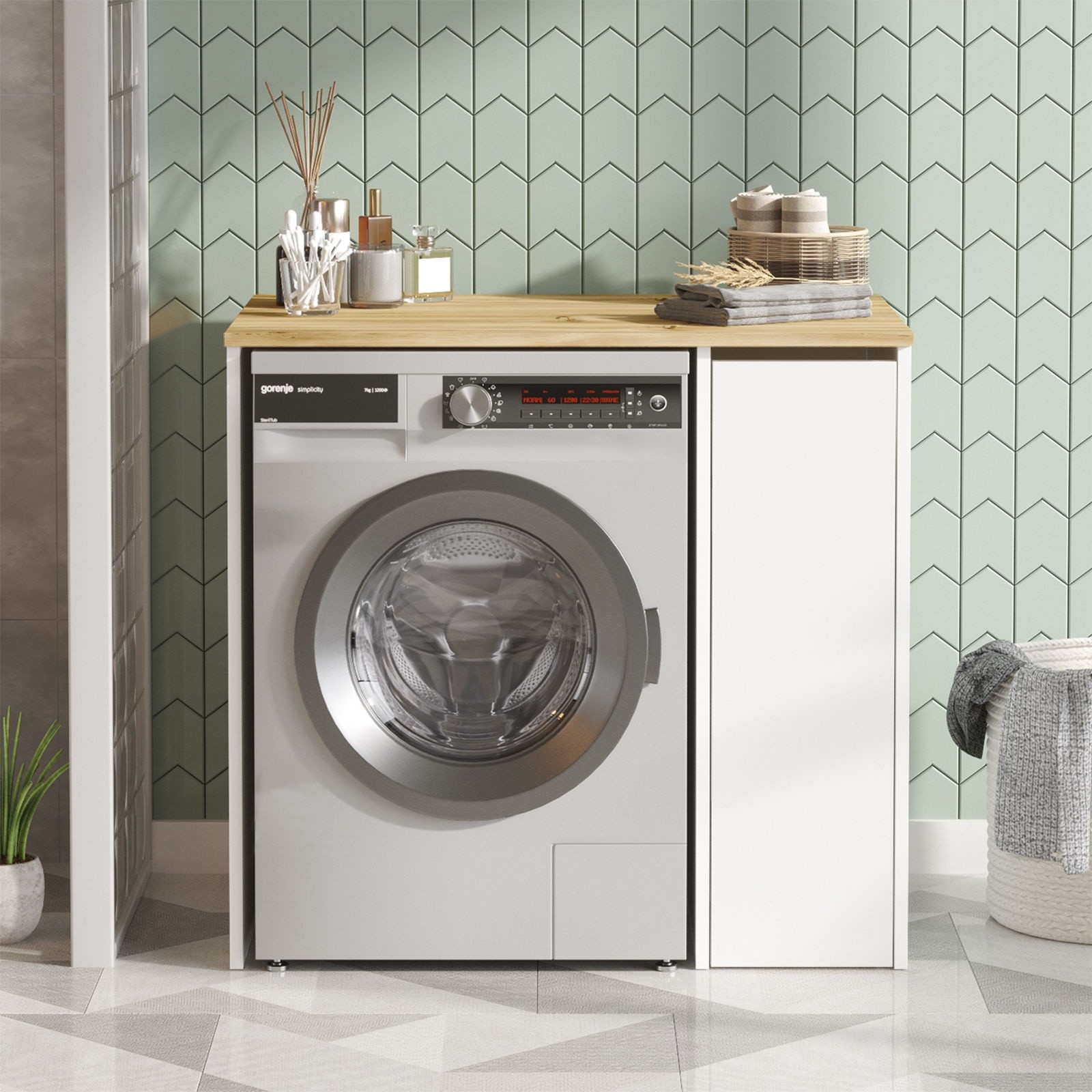 Полка для стиральной машины Hanah Home Sa1-Wk