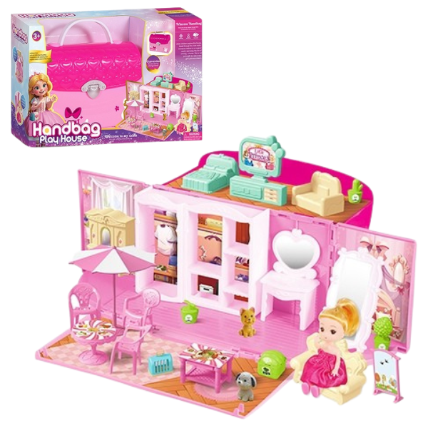 Игровой набор: «Кукольный домик» + аксессуары, серия Play House Handbag