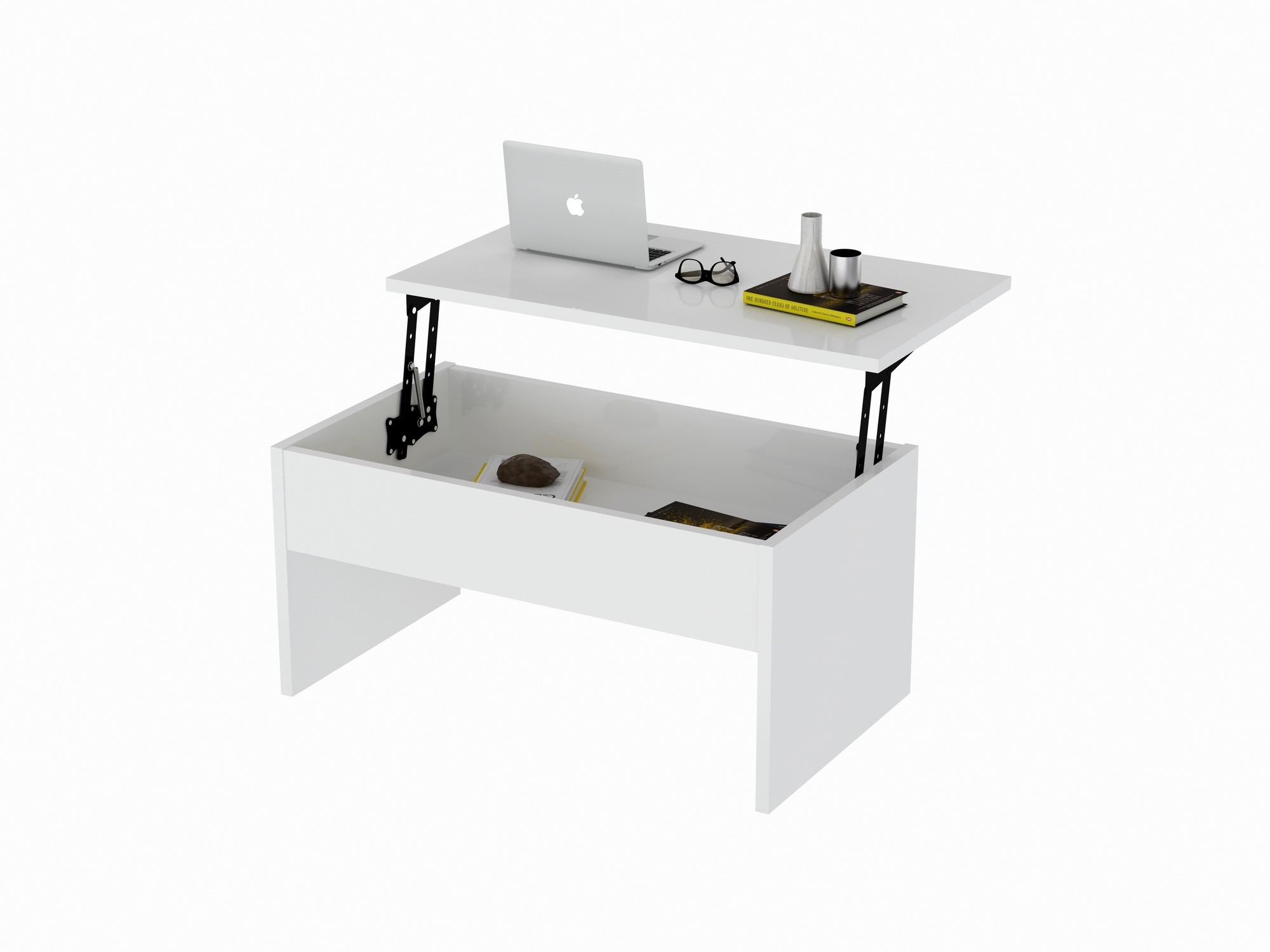 Журнальный столик Hanah Home Akilli White