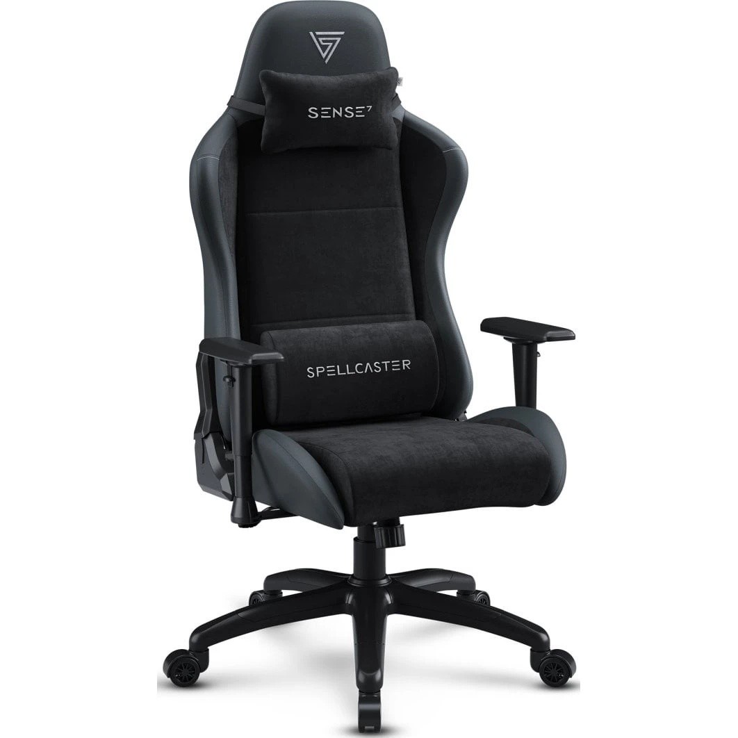 Геймерское кресло Sense7 Spellcaster FUKU XL PU Black