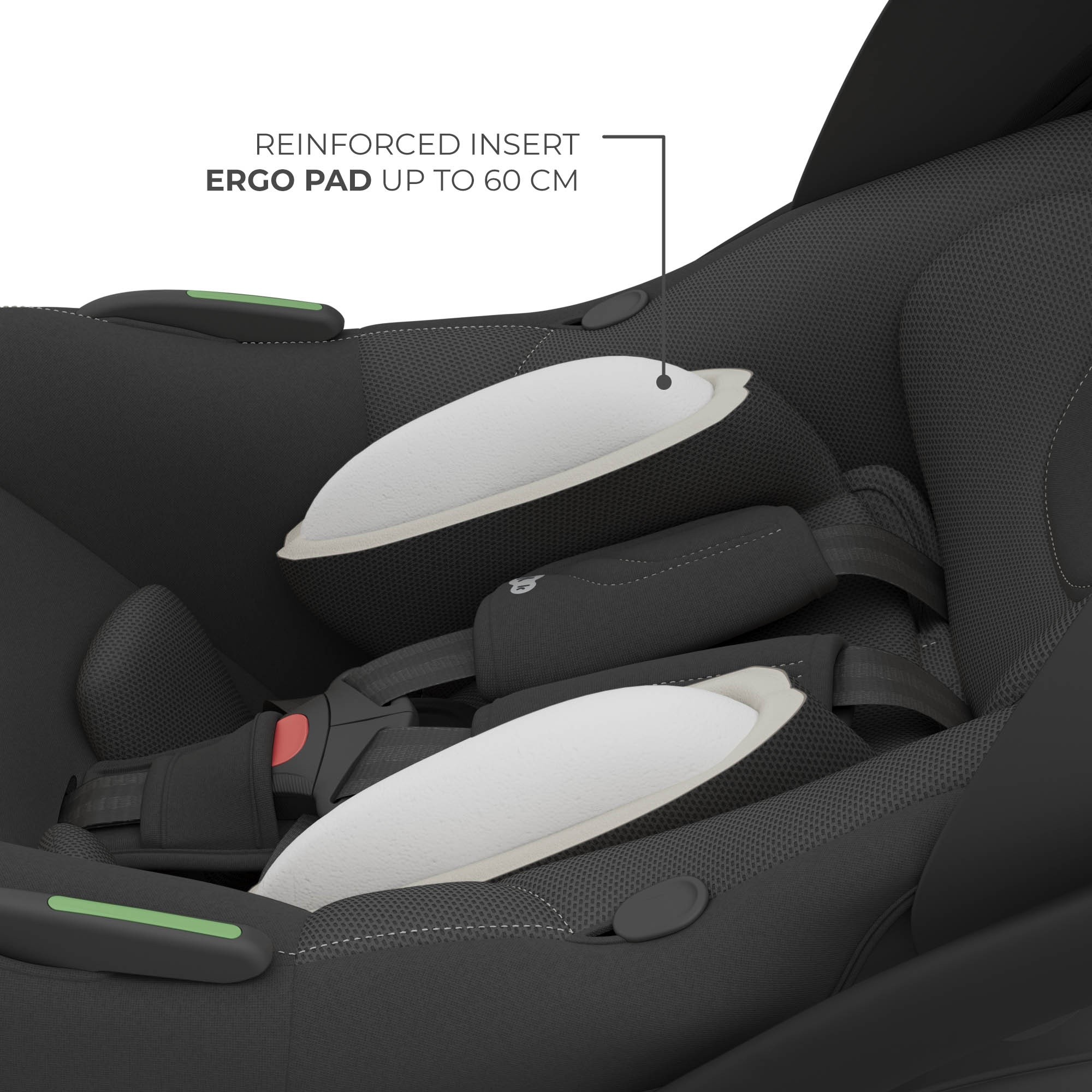 Детское автокресло Kinderkraft I-Light Graphite Black (KCILIT00BLK0000)