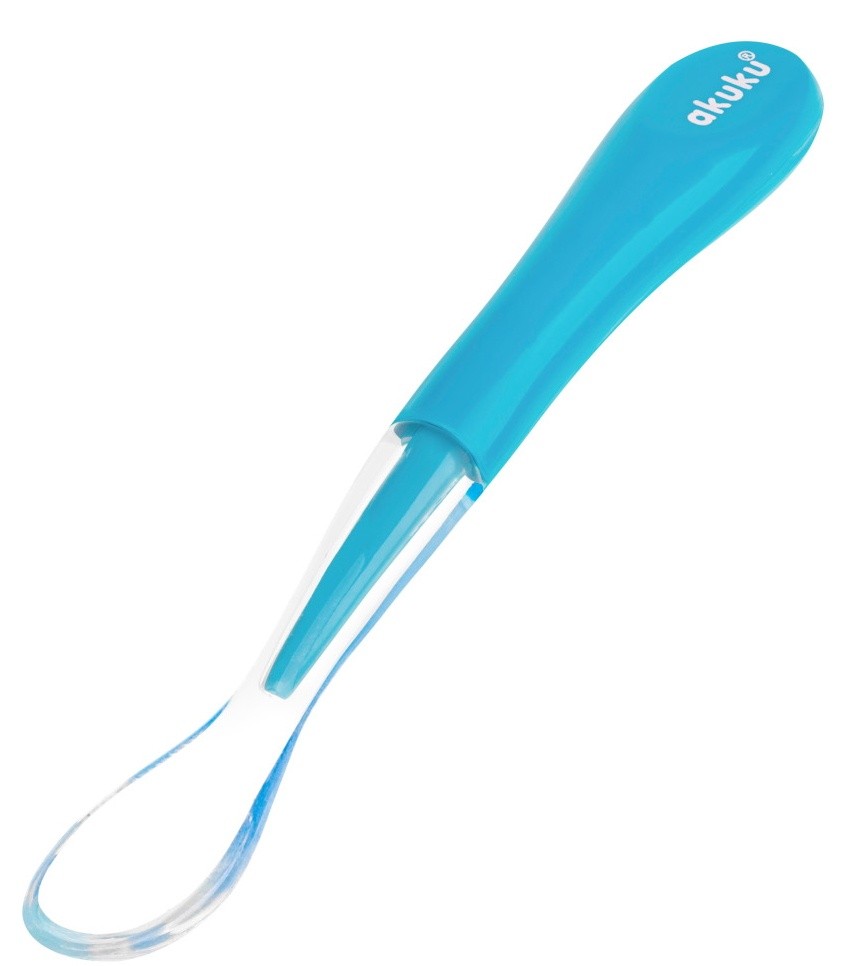 Силиконовая ложечка Akuku A0432 Blue