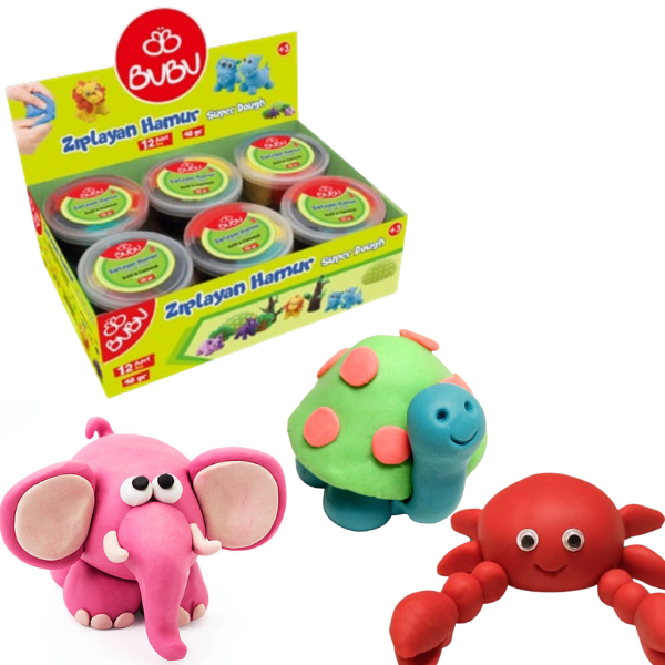 Прыгающий пластилин Super DOUGH