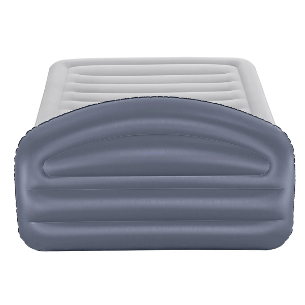 Bestway Надувной матрас со встроенным электронасосом 220 V и изголовьем, 229х152х84см