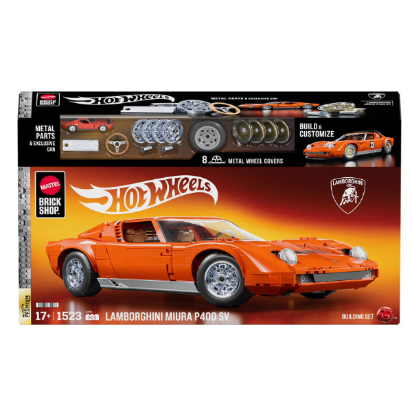 Конструктор Hot Wheels «71 Lamborghini Miura P400 SV»