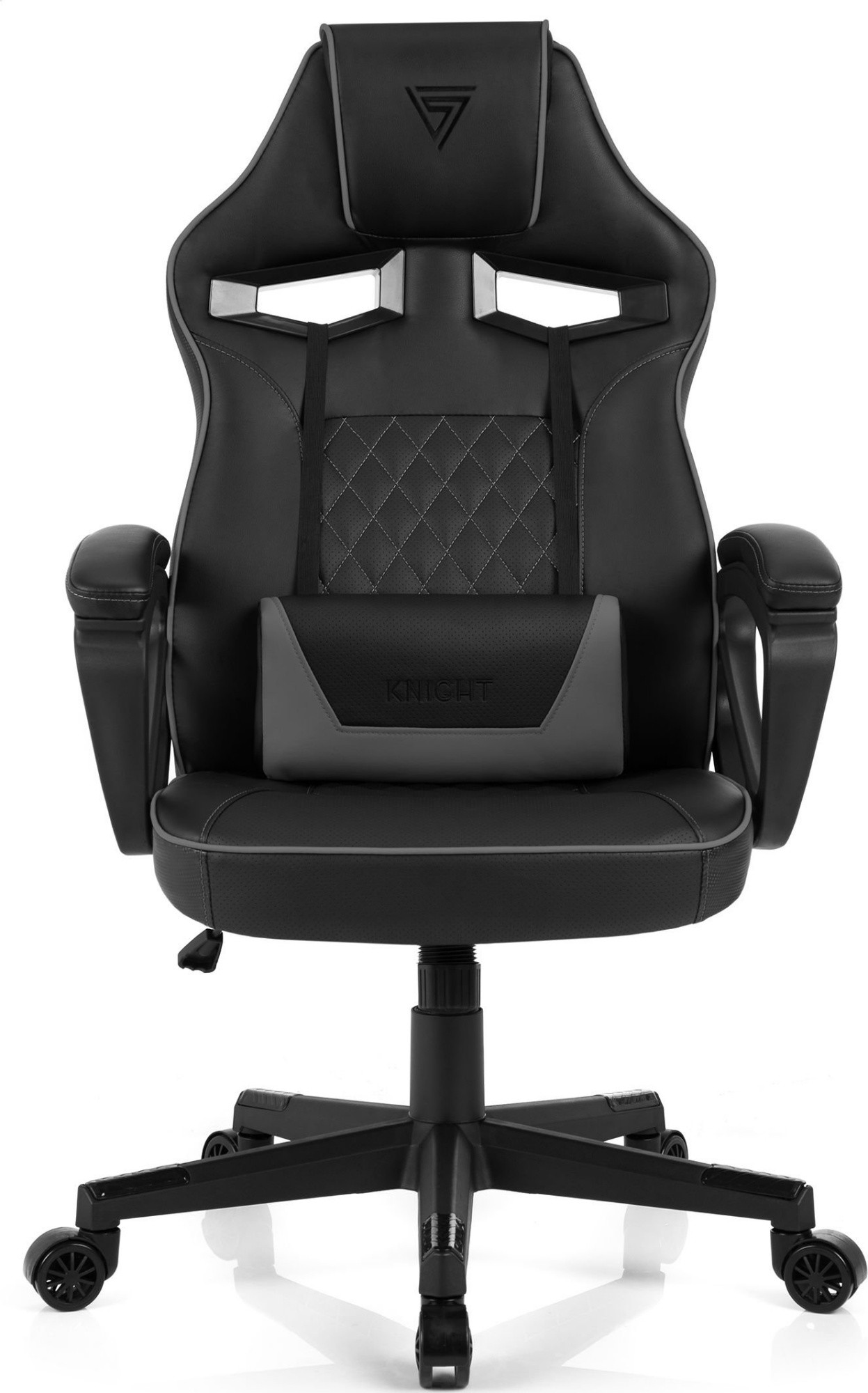 Геймерское кресло Sense7 Knight Black and Gray