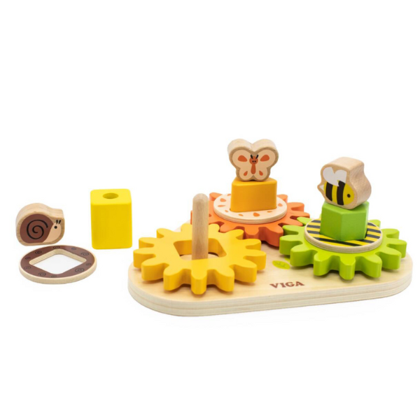 Развивающая игра «Вращающиеся шестерёнки»
