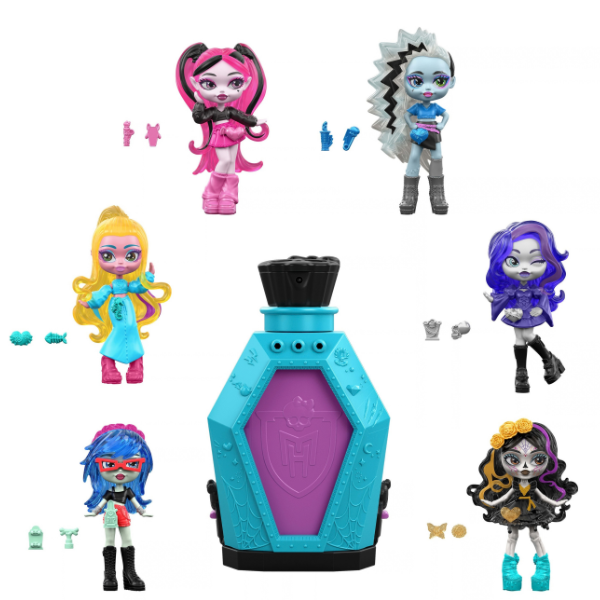 Фигурка-сюрприз Monster High с аксессуарами, в асс.