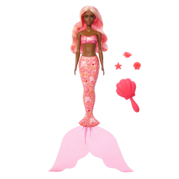 Кукла Barbie Color Reveal, серия «Русалка»